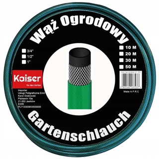 Bazénová hadica k čerpadlu - HADICA ZÁHRADNÁ 50M 3/4" PALCE KAISER, 3 VRST